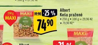 Albert Kešu pražené nabídka