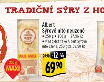 Albert Sýrové nitě nabídka