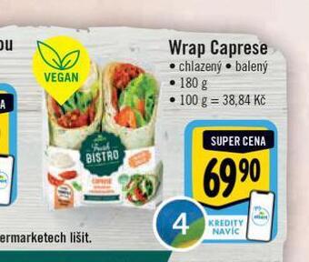 Albert Wrap caprese nabídka
