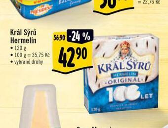 Albert Král sýrů hermelín nabídka