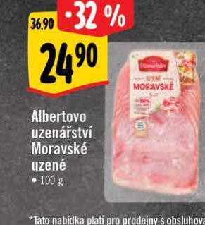 Albert Moravské uzené nabídka