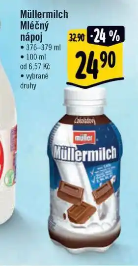 Albert Mléčný nápoj mullermilch nabídka