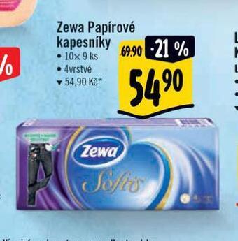 Albert Zewa papírové kapesníky nabídka