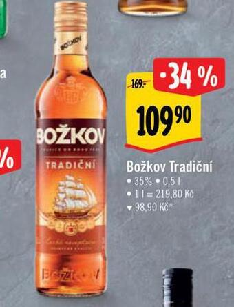 Albert Božkov tradiční nabídka