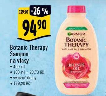 Albert Botanic therapy šampon na vlasy nabídka