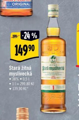 Albert Stará žitná myslivecká nabídka