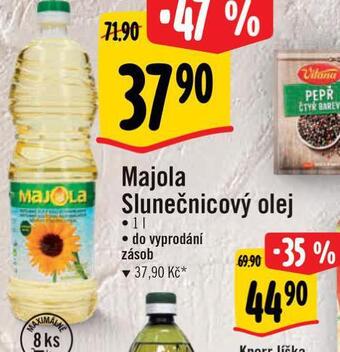 Albert Majola slunečnicový olej nabídka
