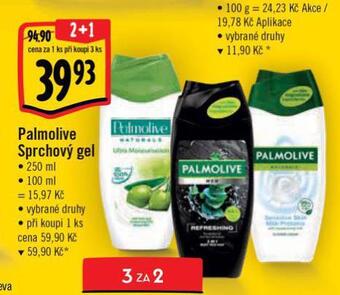 Albert Palmolive sprchový gel nabídka