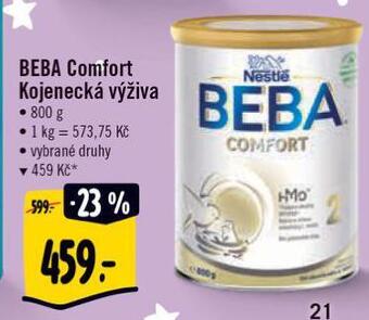 Albert Beba kojenecká výživa nabídka