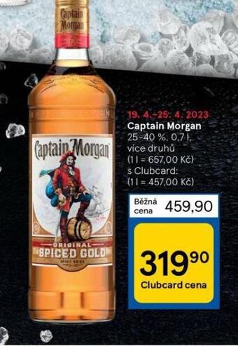 Tesco Captain morgan nabídka