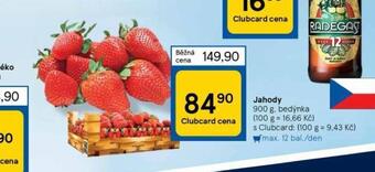 Tesco Jahody nabídka