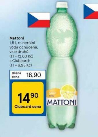 Tesco Mattoni nabídka