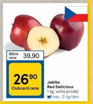Tesco Jablka nabídka