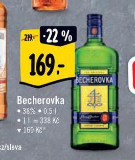 Albert Becherovka nabídka