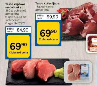 Tesco Vepřové medailonky nabídka