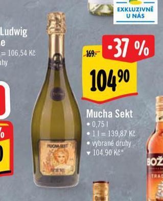 Albert Mucha sekt nabídka