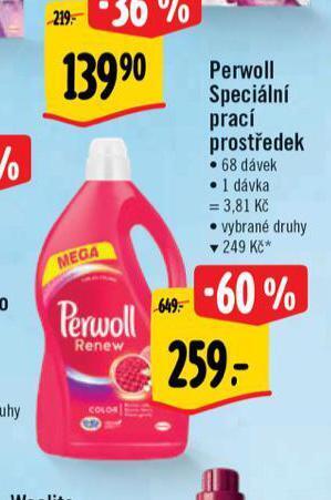 Albert Perwoll speciální gel na praní nabídka