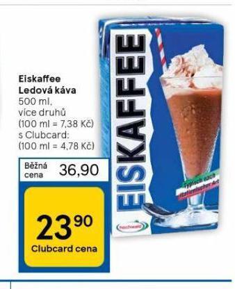 Tesco Eiskaffee ledová káva nabídka