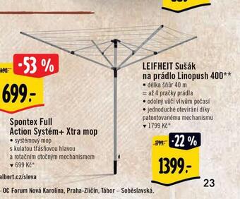 Albert Sušák na prádlo nabídka