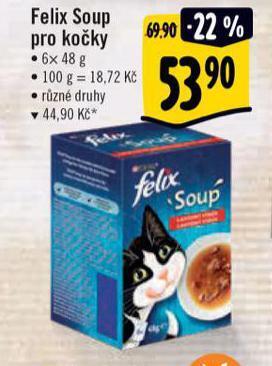 Albert Felix soup kapsičky pro kočky nabídka