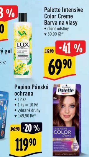 Albert Palette barva na vlasy nabídka