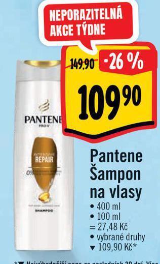 Albert Pantene šampon nabídka