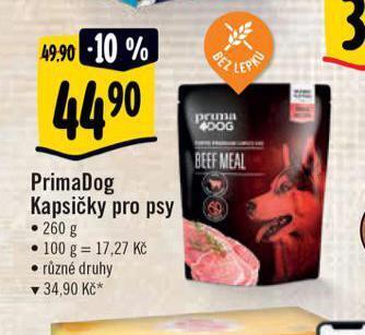 Albert Primadog kapsičky pro psy nabídka