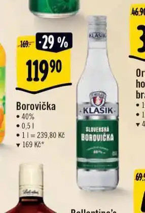 Albert Borovička nabídka
