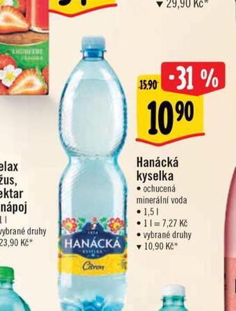 Albert Hanácká kyselka nabídka