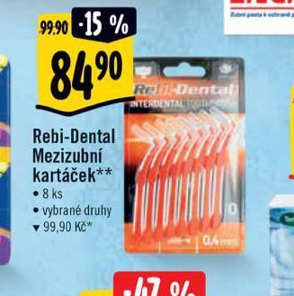 Albert Rebi-dental mezizubní kartáček nabídka
