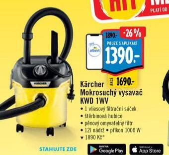 Karcher mokrosuchý vysavač