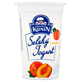 Tesco Kunín selský jogurt s příchutí 200g nabídka