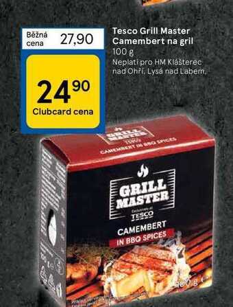 Tesco Tesco grill master camembert na gril 100 g nabídka