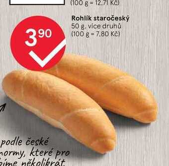 Tesco Rohlík staročeský 50 g nabídka
