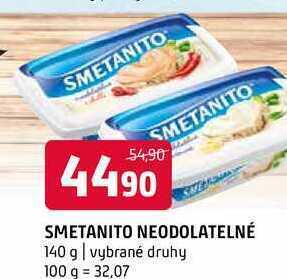 Terno Smetanito neodolatelné 140 g nabídka
