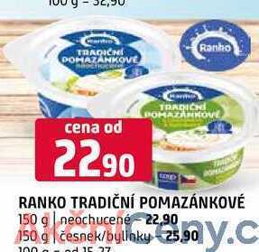 Terno Ranko tradiční pomazánkové 150 g nabídka