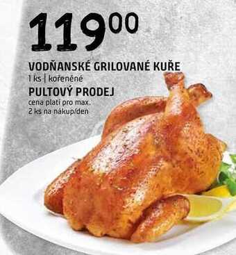 Terno Vodňanské grilované kuře 1 ks nabídka