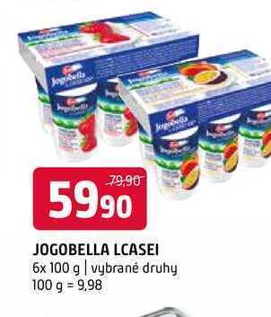 Terno Jogobella lcasei 6x 100 g nabídka