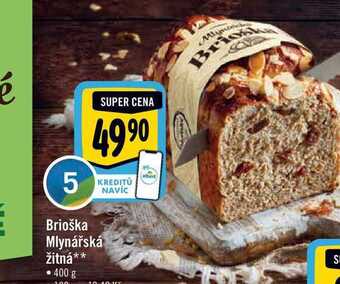 Albert Brioška mlynářská žitná 400 g nabídka