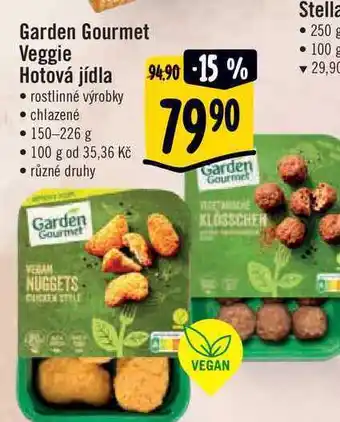 Albert Garden gourmet veggie hotová jídla 150-226 g nabídka