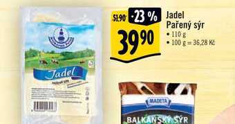 Albert Jadel pařený sýr • 110 g nabídka