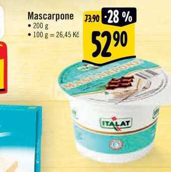 Albert Mascarpone 200 g nabídka