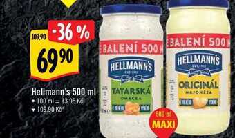 Albert Hellmann's 500 ml nabídka
