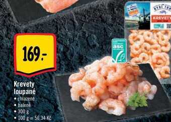 Albert Krevety loupané chlazené balené 300 g nabídka