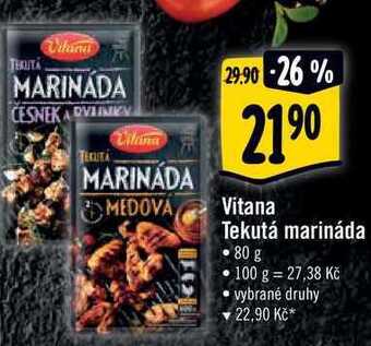 Albert Vitana tekutá marináda 80 g nabídka