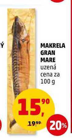 Penny Market Makrela gran mare, 100 g nabídka