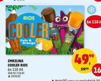 Penny Market Zmrzlina cooler rios, 6x 110 ml nabídka