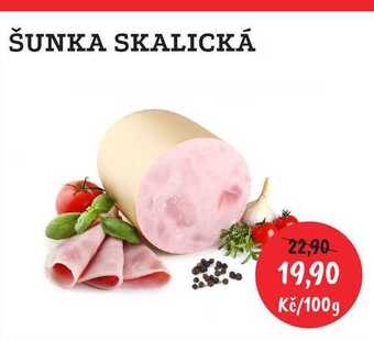 RABBIT řeznictví Šunka skalická 100g nabídka