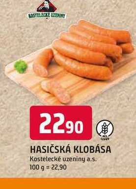 Trefa Hasičská klobása 100 g nabídka