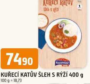 Trefa Kuřecí katův šleh s rýží 400 g nabídka